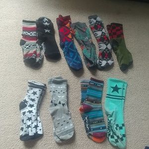 Carbon element mens socks lot of 10 pair